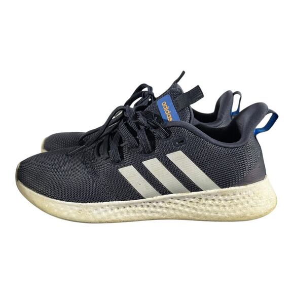 adidas Cloudfoam Pure GX5625 Navy White Women’s Size 7 Running Shoes Lightweight - Picture 4 of 8